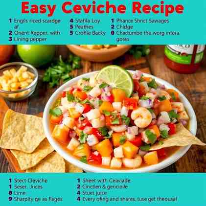 Easy Ceviche Recipe - Make Costa Rican Ceviche